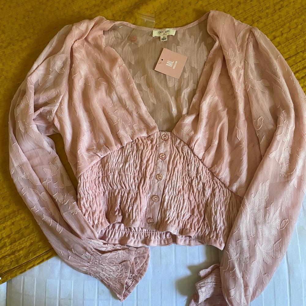 Always your blush pink blouse/top